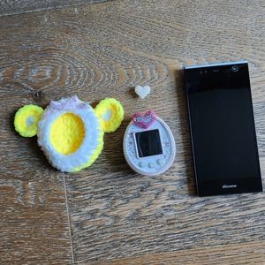 Tamagotchi Aikatsu P's with docomo phone